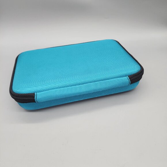 New Blue Hard Shell Essential Oil Storage Carrying Case Organizer Bag - Picture 2 of 8